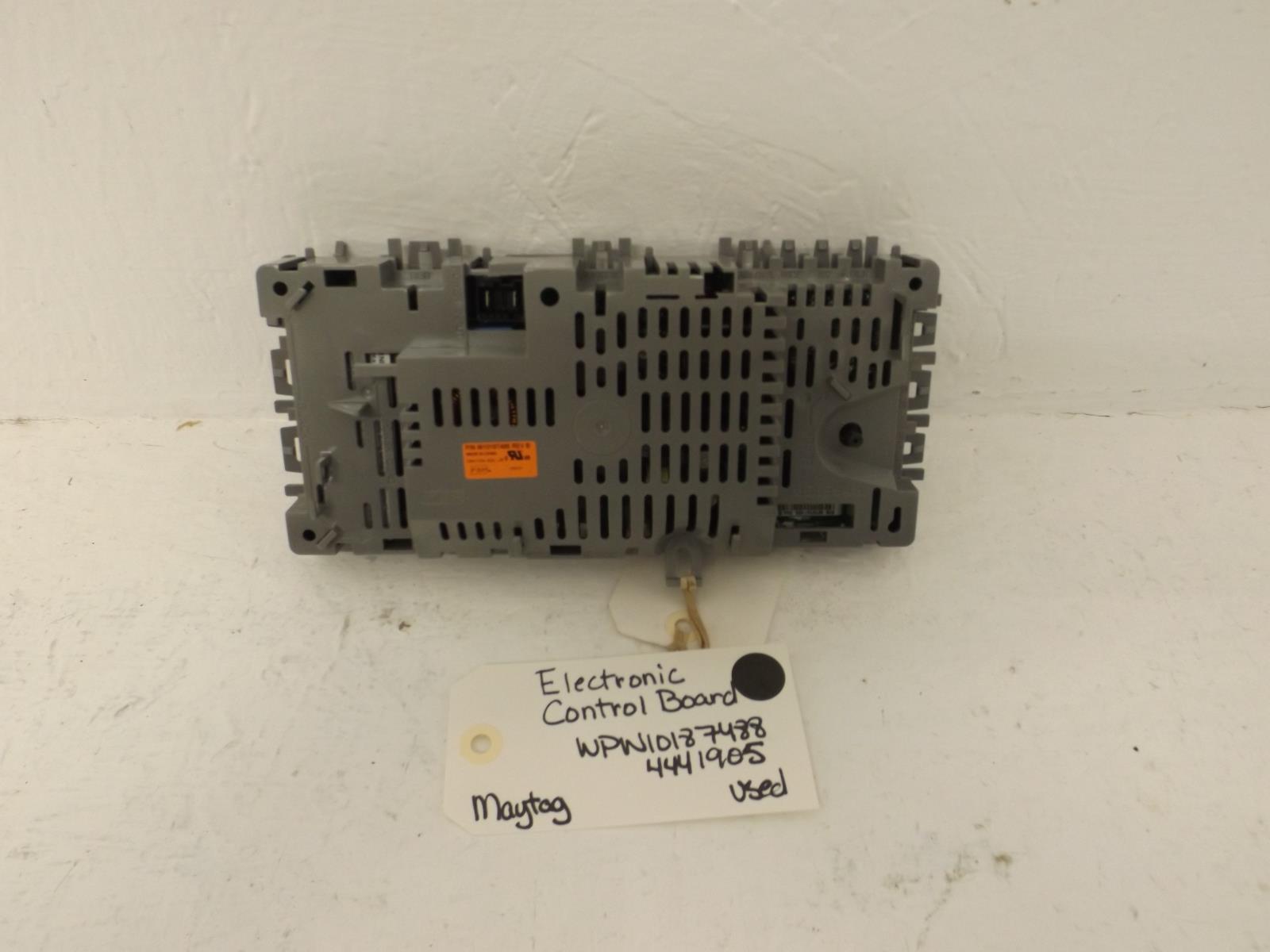 Maytag Washer WPW10187488 4441905 Electronic Control Board Used Maytag Washer WPW10187488 4441905 Electronic Control Board Used